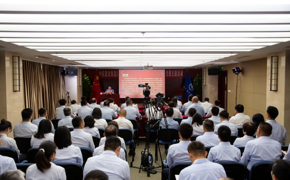 乐动在线官网隆重举行庆祝中国共产党成立103周年暨书记上党课主题活动